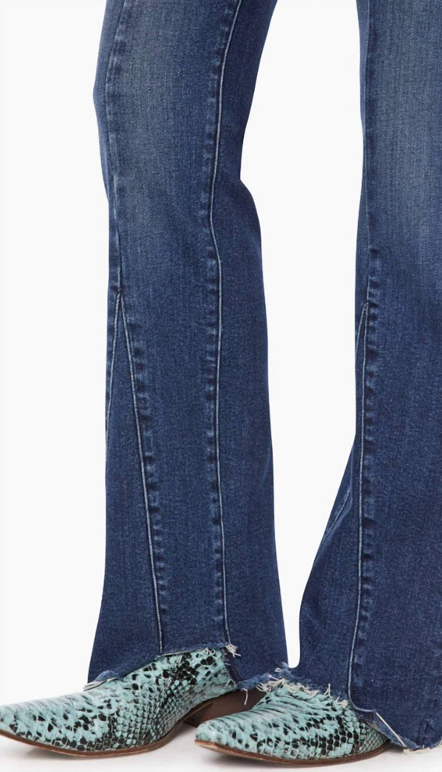 Mother - Insider Skimp Pointy Fray Jeans