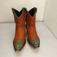 Allens Boots Women's Coyote Moon Cowboy Boots in brown - women's shoe - alternate view