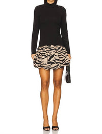 Cara Cara - Issa Mockneck Mini Dress