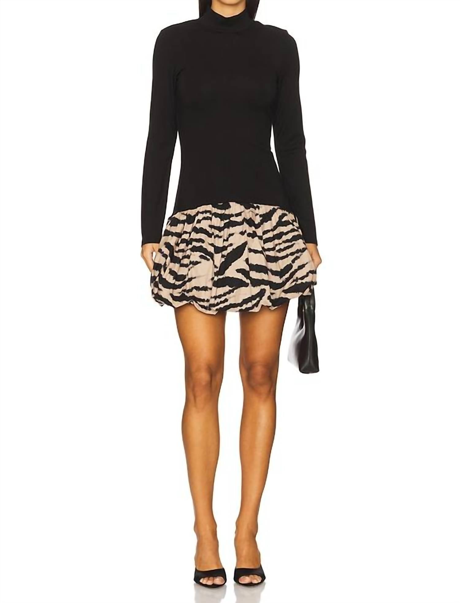Cara Cara - Issa Mockneck Mini Dress