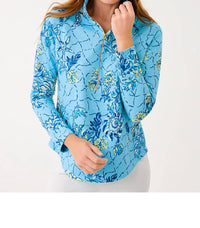 Lilly Pulitzer - Skipper Half Zip Popover Top