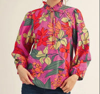 Jodifl - Fall Floral Top