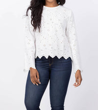 Dylan - All Day Eyelet Blouse