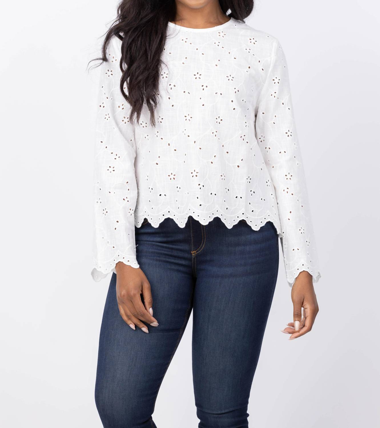 Dylan - All Day Eyelet Blouse