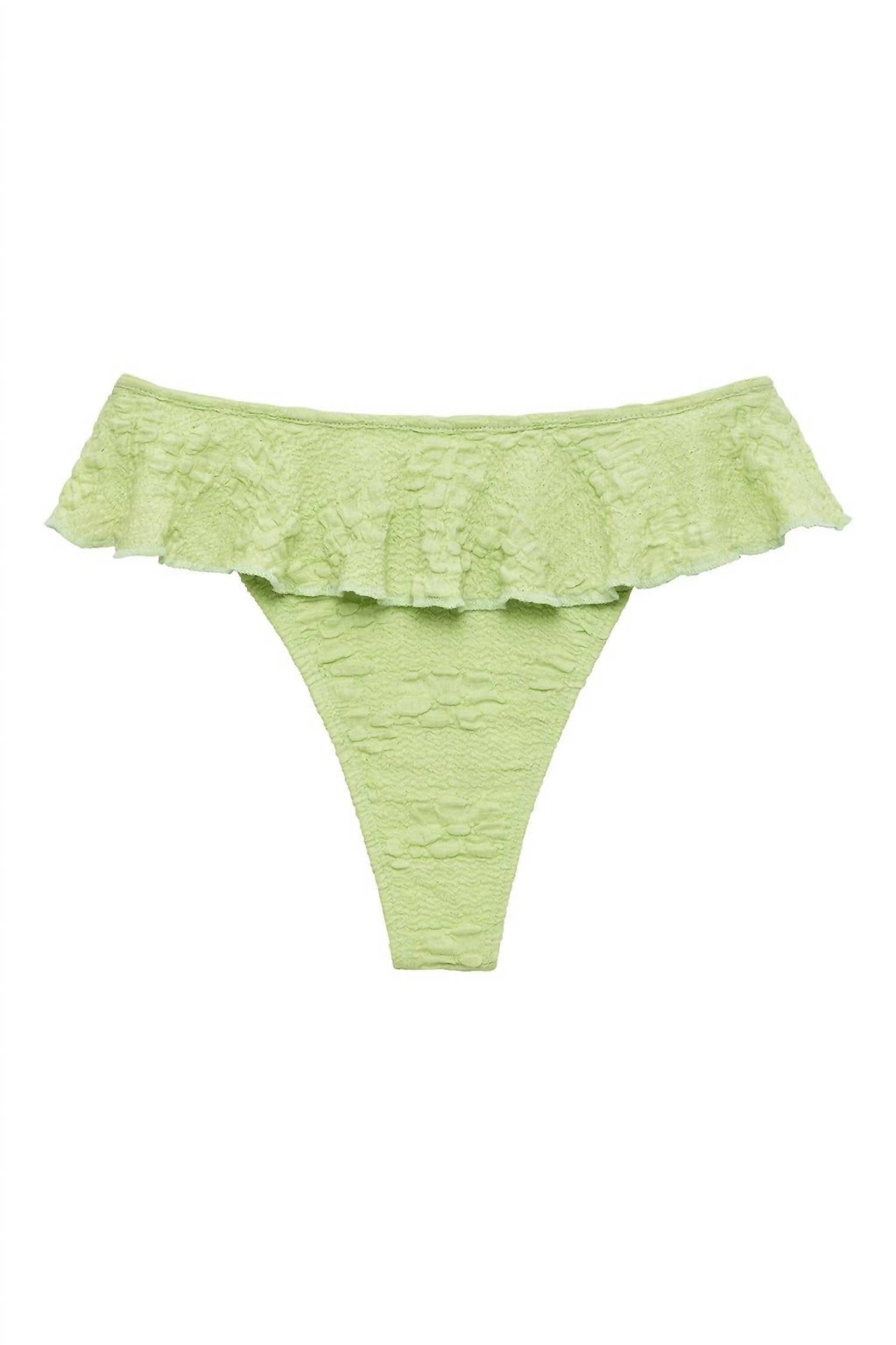 Montce - Women's Tamarindo Ruffle Bikini Bottom