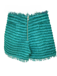 Allara - Nevaeh Tweed High Waisted Shorts
