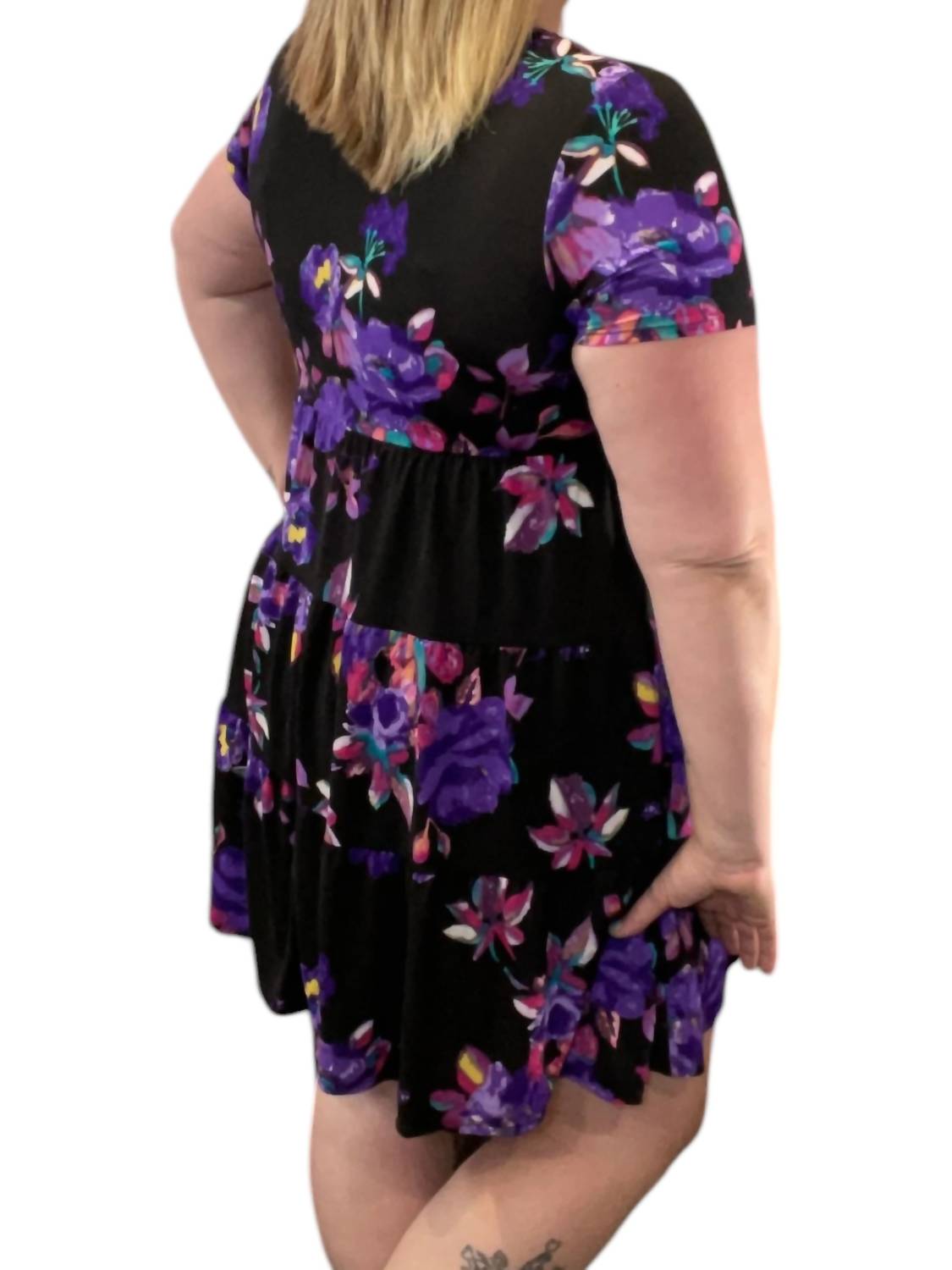Sew In Love - Floral Tiered Sun Dress