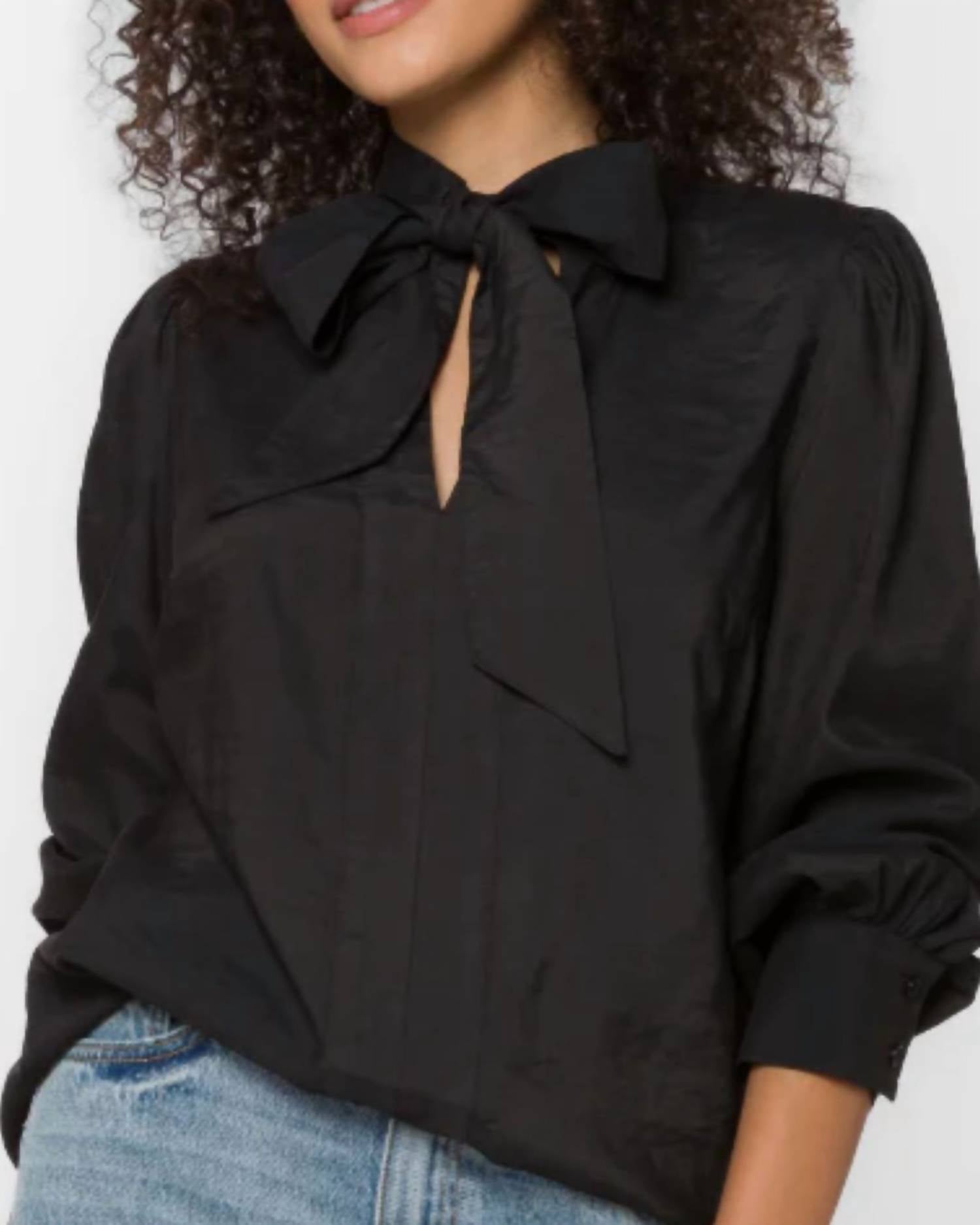 Velvet Heart - Anastasia Tie-neck Blouse