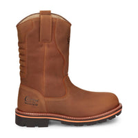 Chippewa Men's Thunderstruck Waterproof Nano Composite Toe Work Boots - Wide in brown - men's boots