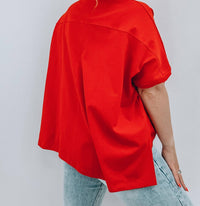 Fantastic Fawn - Stadium Nights Crew Neck Baseball Tee