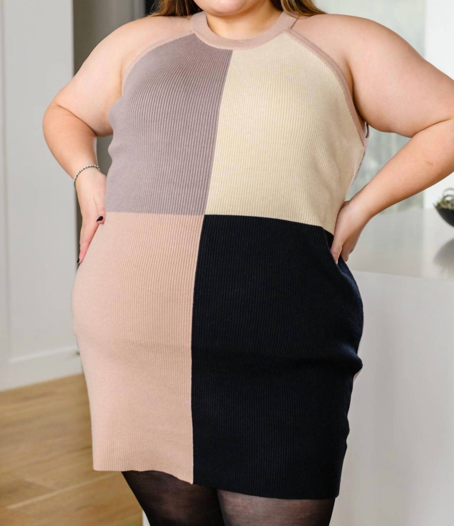Andree By Unit - Stick Around Sleeveless Mini Bodycon Dress