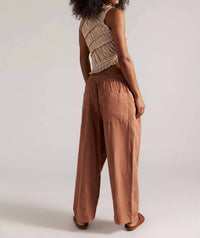 Free People - Chambers Laid Back Linen Pant