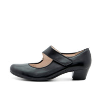 Ara Women's Calico Ii Mary Jane Pump in black napa leather - women's heels