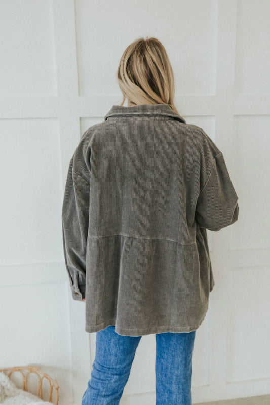 Ee:Some - Dream On Corduroy Shirt