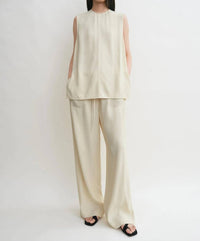 Toteme - Woven Sleeveless Top