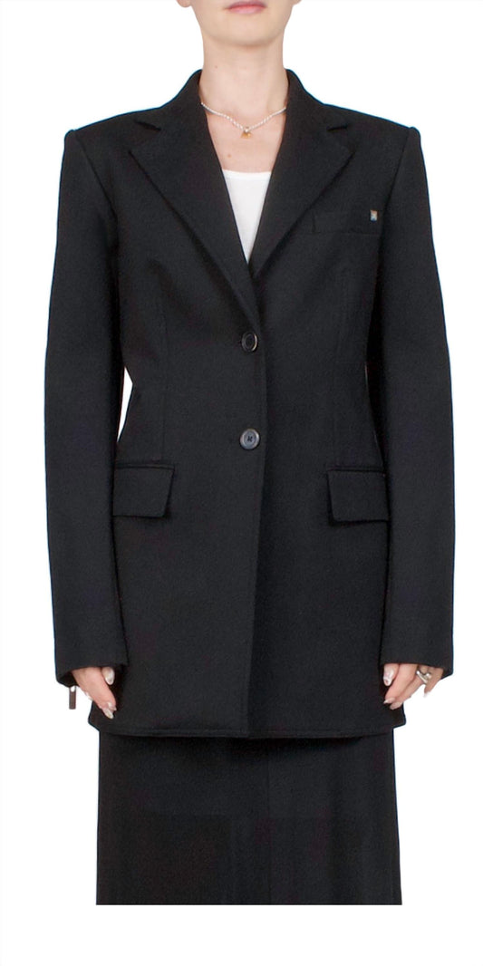 Helmut Lang - Waisted Ponte Blazer