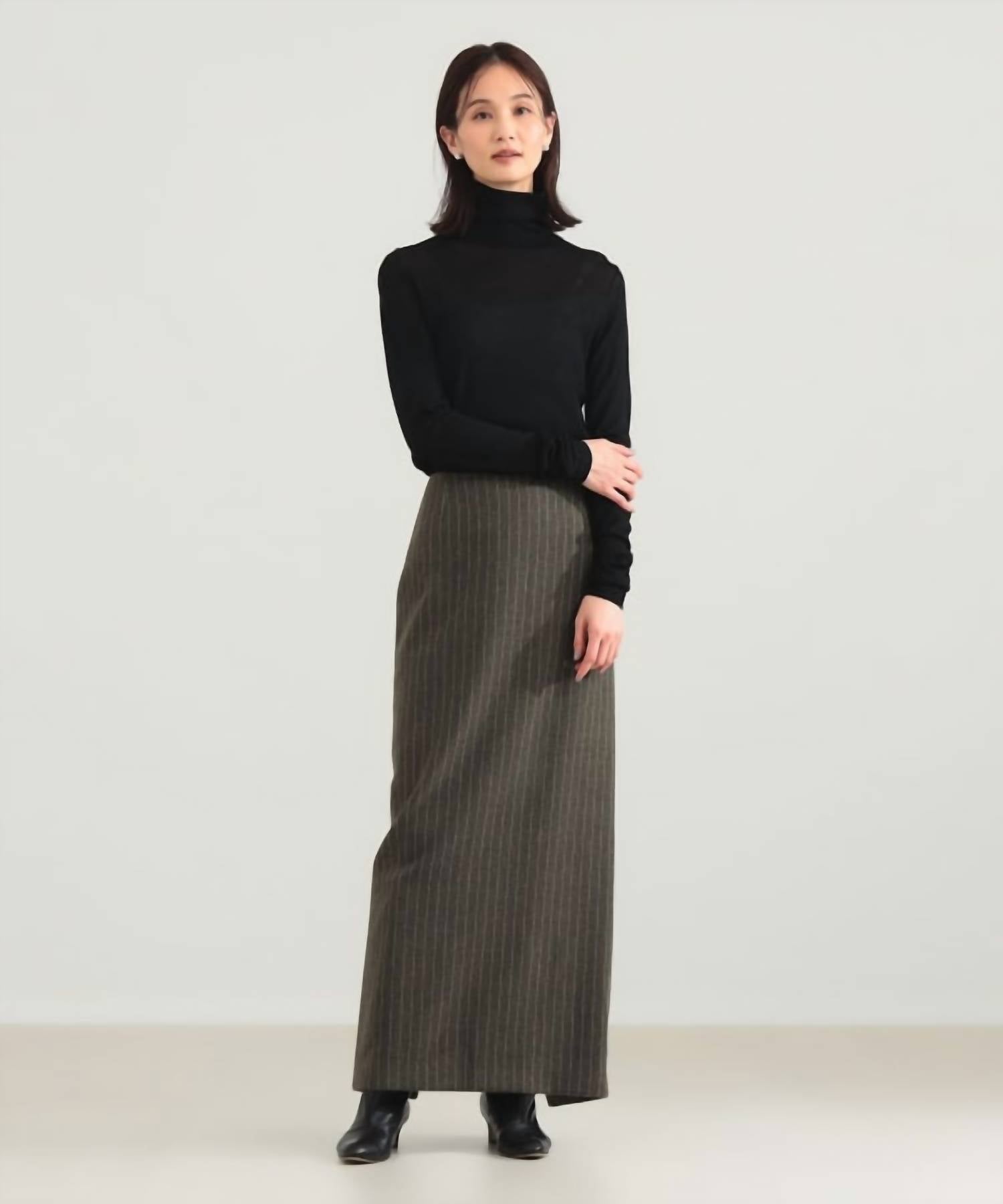 Christian Wijnants - Samina Striped Long Skirt