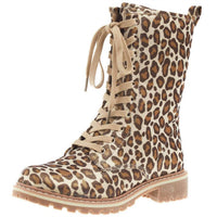 Boutique By Corkys Women's Fomo Boot in gold leopard - women's shoe