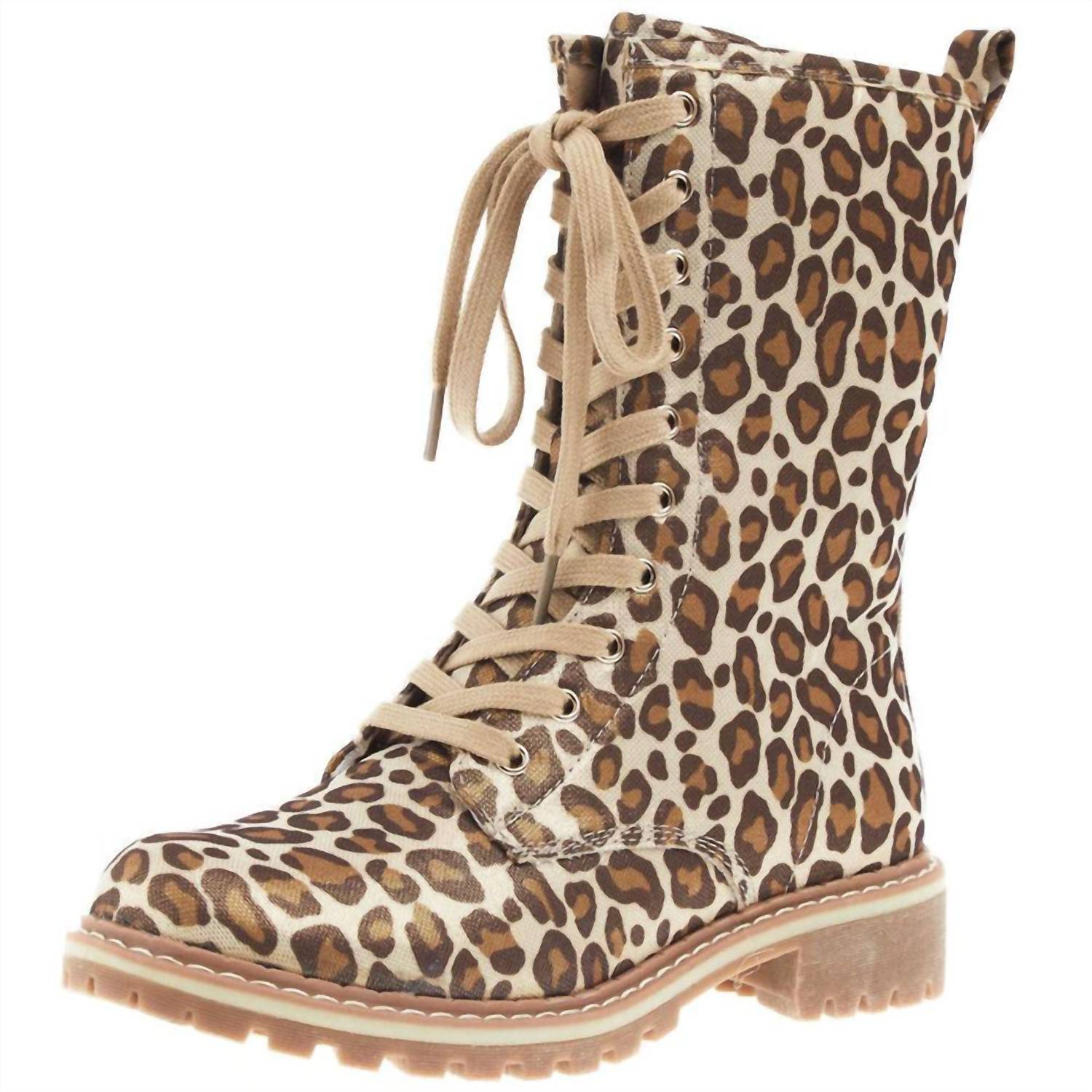 Boutique By Corkys Women's Fomo Boot in gold leopard - women's shoe