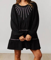 Fantastic Fawn - Starlight Long Sleeve Mini Dress