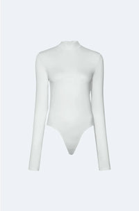 Lapointe - Compact Jersey Mock Neck Bodysuit