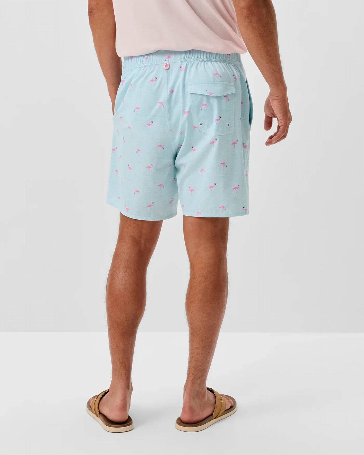 Johnnie-O - Caladesi Half Elastic 7" Surf Shorts