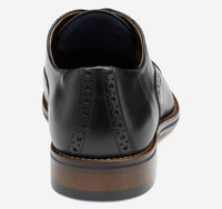 JOHNSTON & MURPHY Men's Conard 2.0 Cap Toe Oxfords in black full grain - men's shoe - alternate view