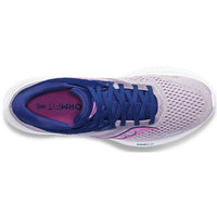 SAUCONY Women's Ride 16 Running Shoes in mauve indigo - women's shoe - view 4