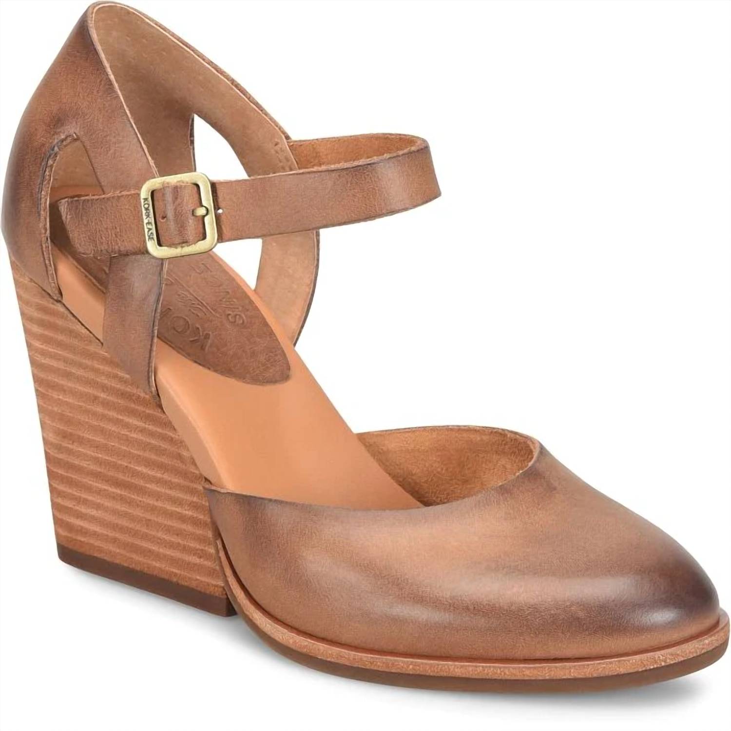 Kork-Ease - Women's Stacked Heel Mary Janes