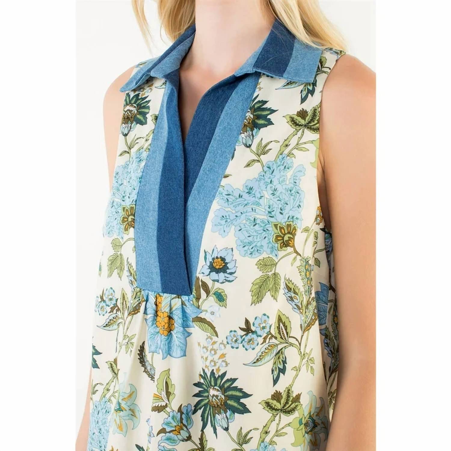 Thml - Sleeveless Floral Pattern Dress