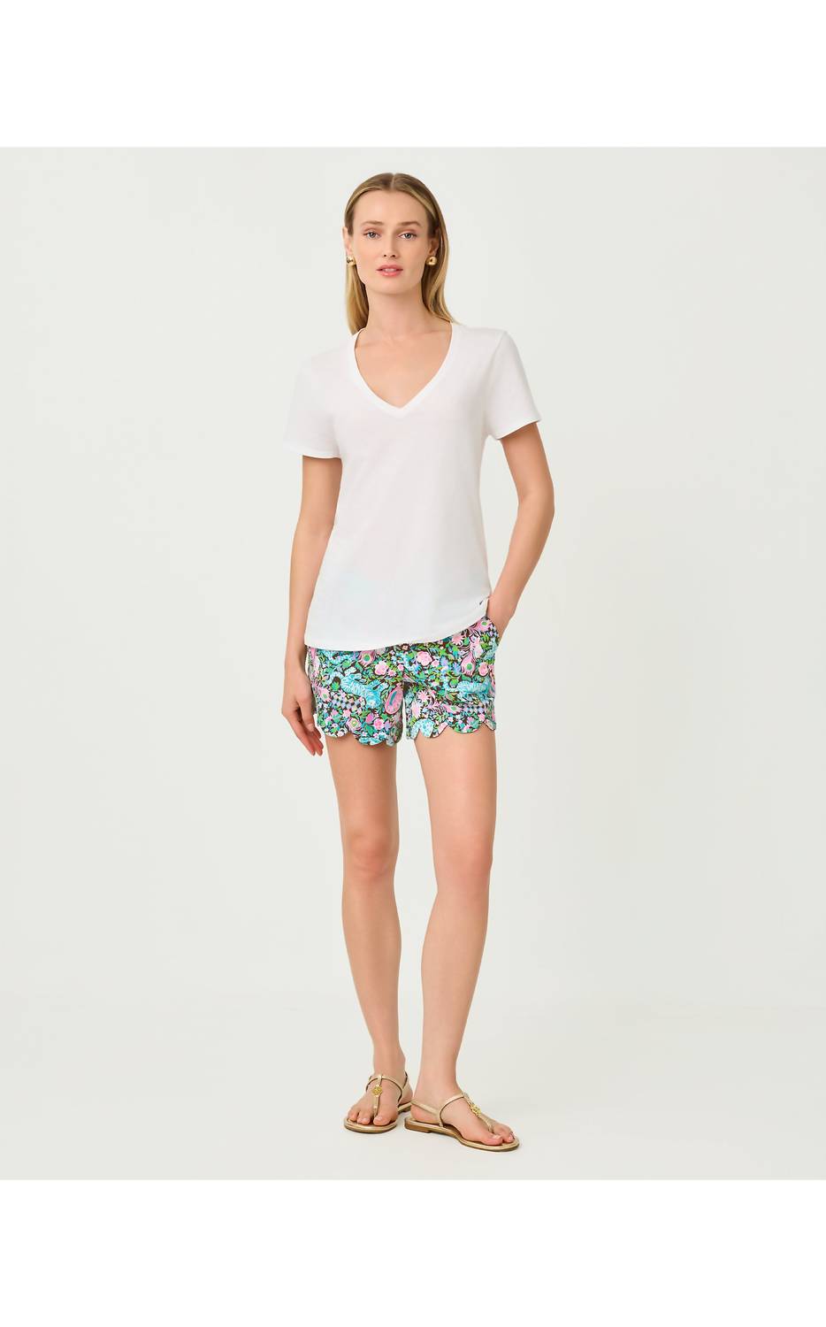 Lilly Pulitzer - Maryetta V-neck Top
