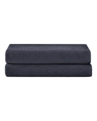 Under The Canopy - Textured Organic 2 Piece Bath Sheet Set