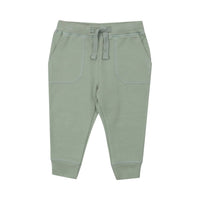 ANGEL DEAR French Terry Raglan And Jogger Set in desert sage - kids' sleepwear - view 4
