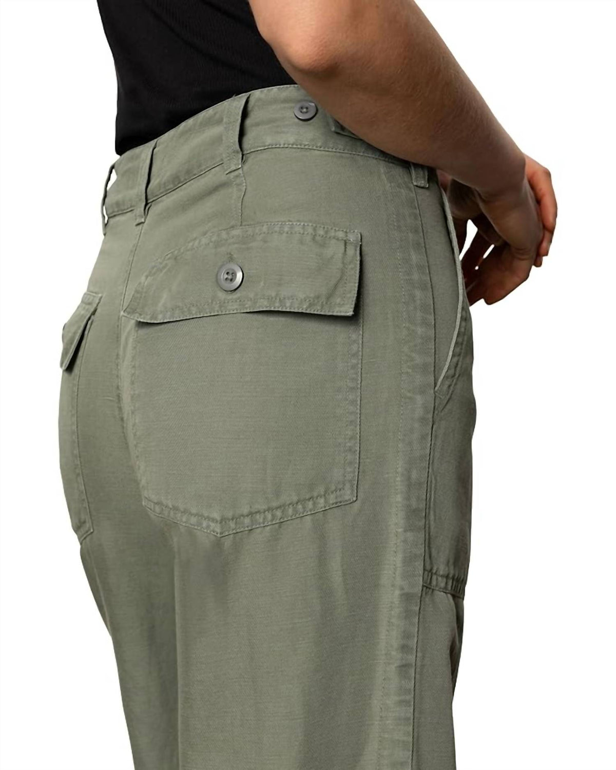 Sanctuary - Mid-Rise Wide Leg Pant