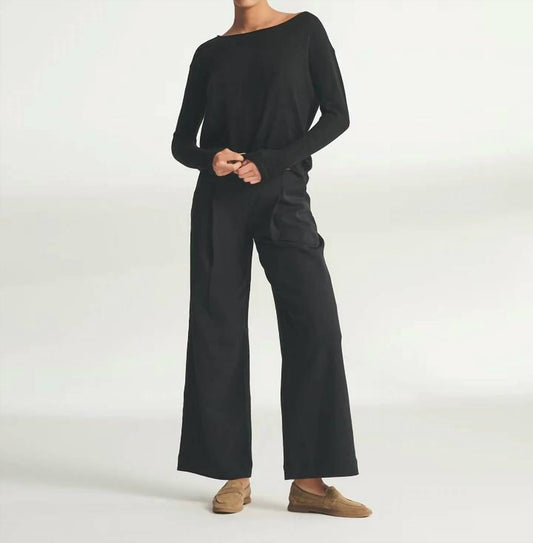 Naadam - Cashmere Boatneck Long Sleeve Pullover Sweater