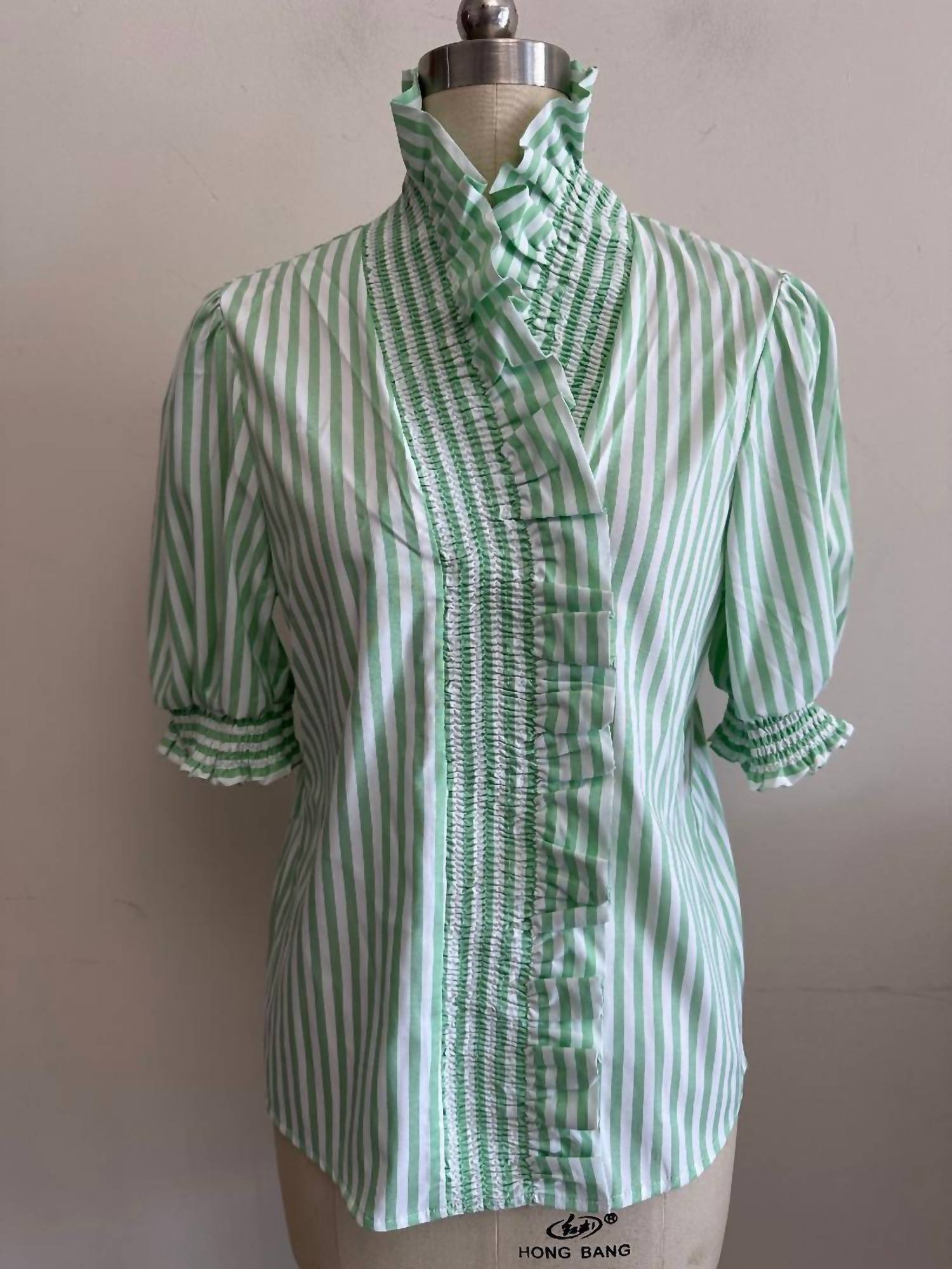 Boho Chic - Women's Apple Stripe Blouse