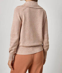 Lilla P - Lace Neck Polo Sweater