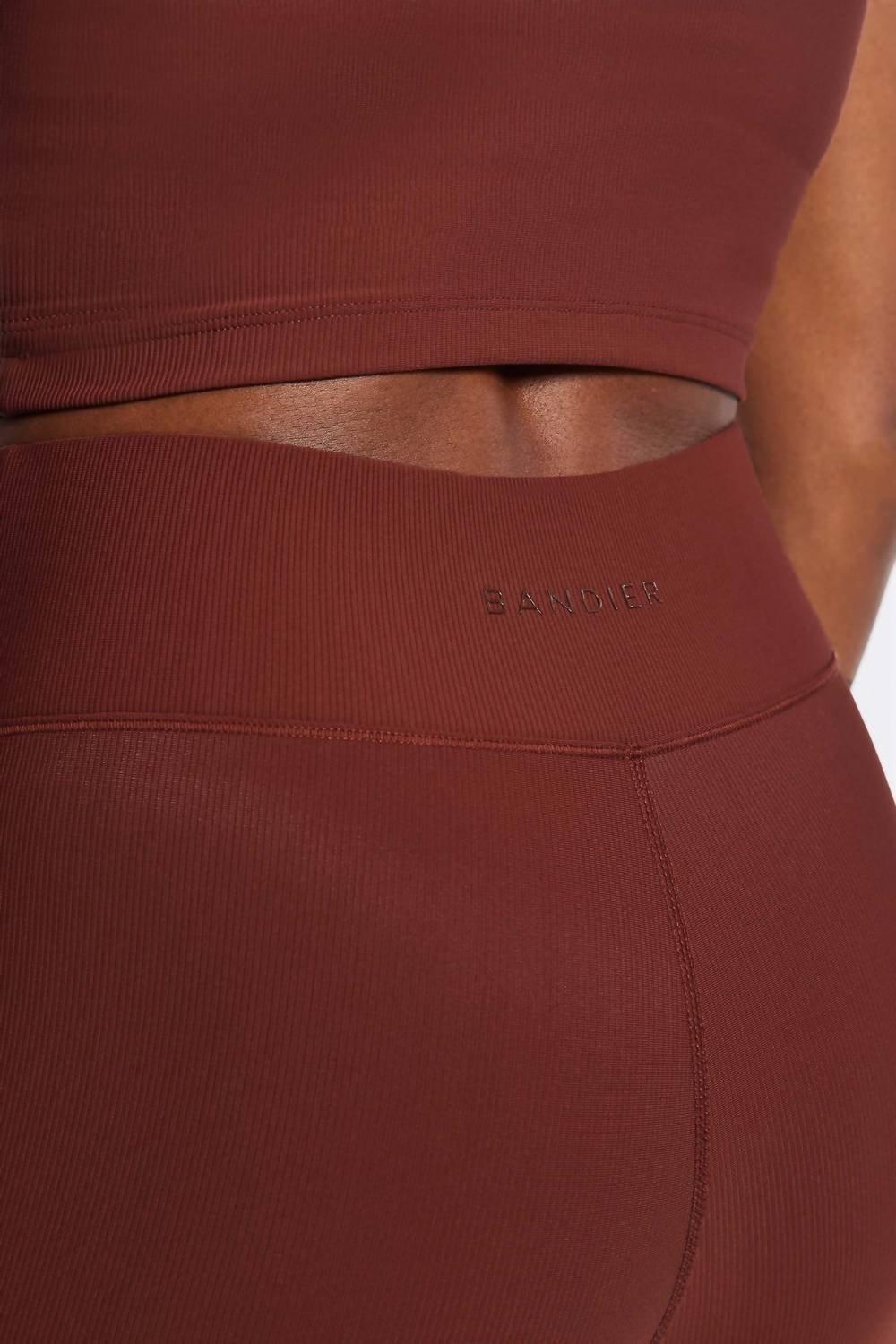 Bandier - Center Stage Rib Leggings