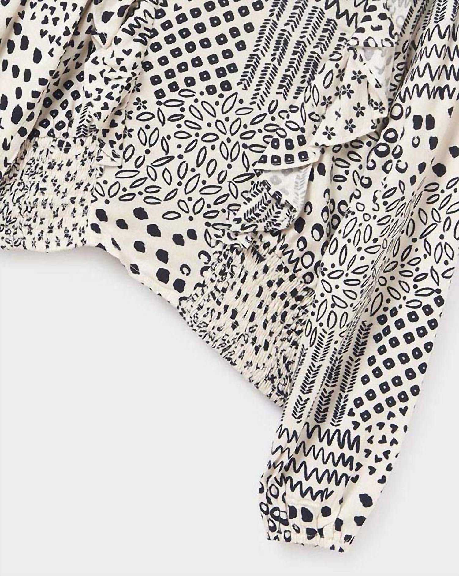 Mayoral - Girls' Abstract Printed Blouse