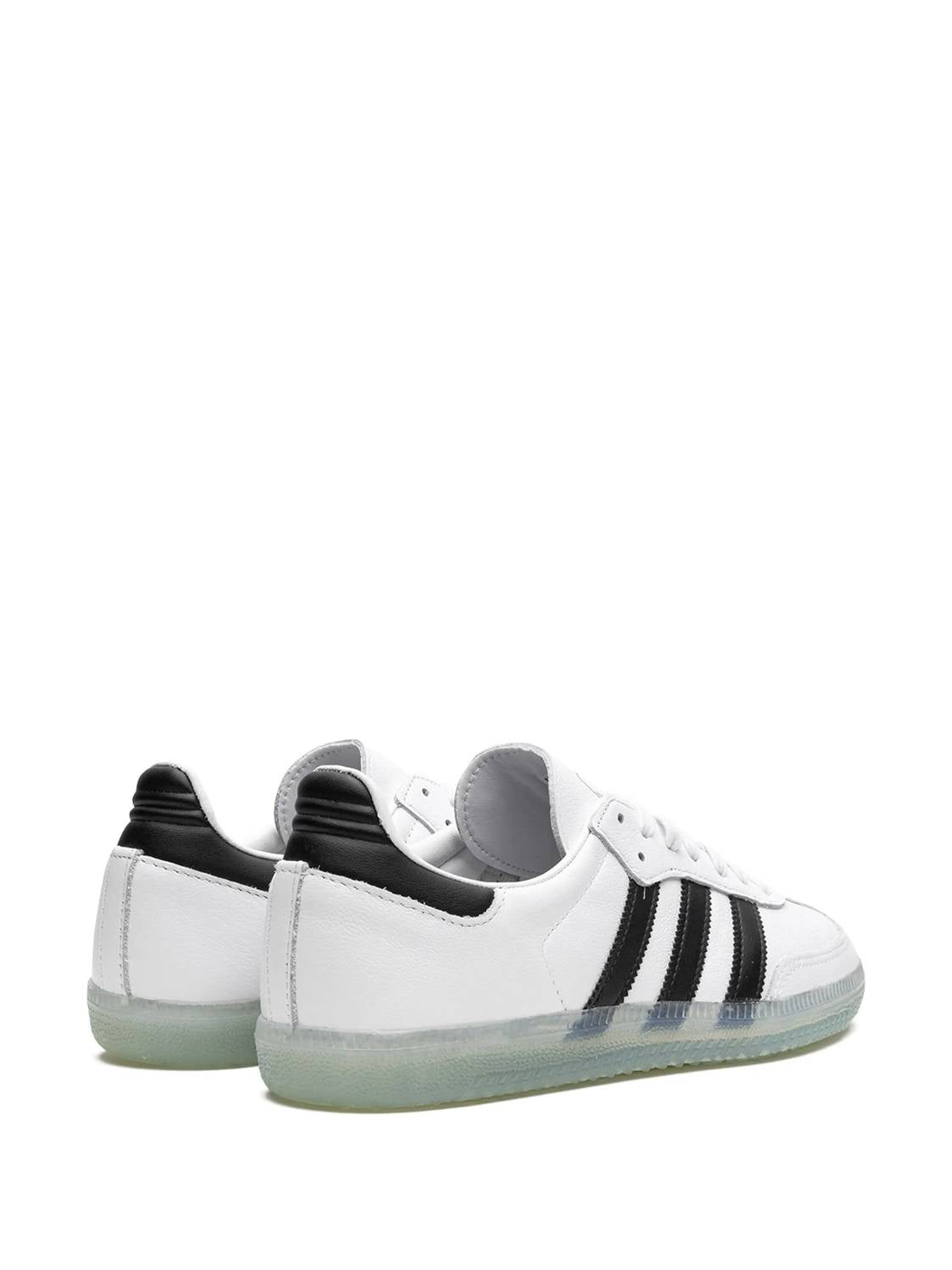 adidas Men’s Dill Samba Sneakers in white black - men's sneaker - alternate view