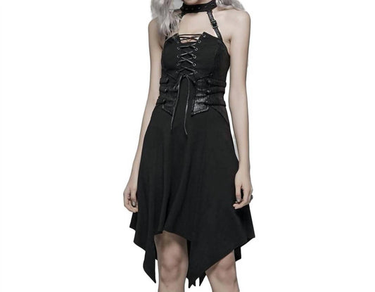 Punk Rave - Dark Punk Short Dress