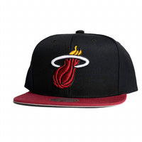 Mitchell & Ness - Men's Nba Miami Heat Team 2 Tone 2.0 Snapback