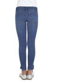 Tractr - Ankle Crop Tie Hem Jeans