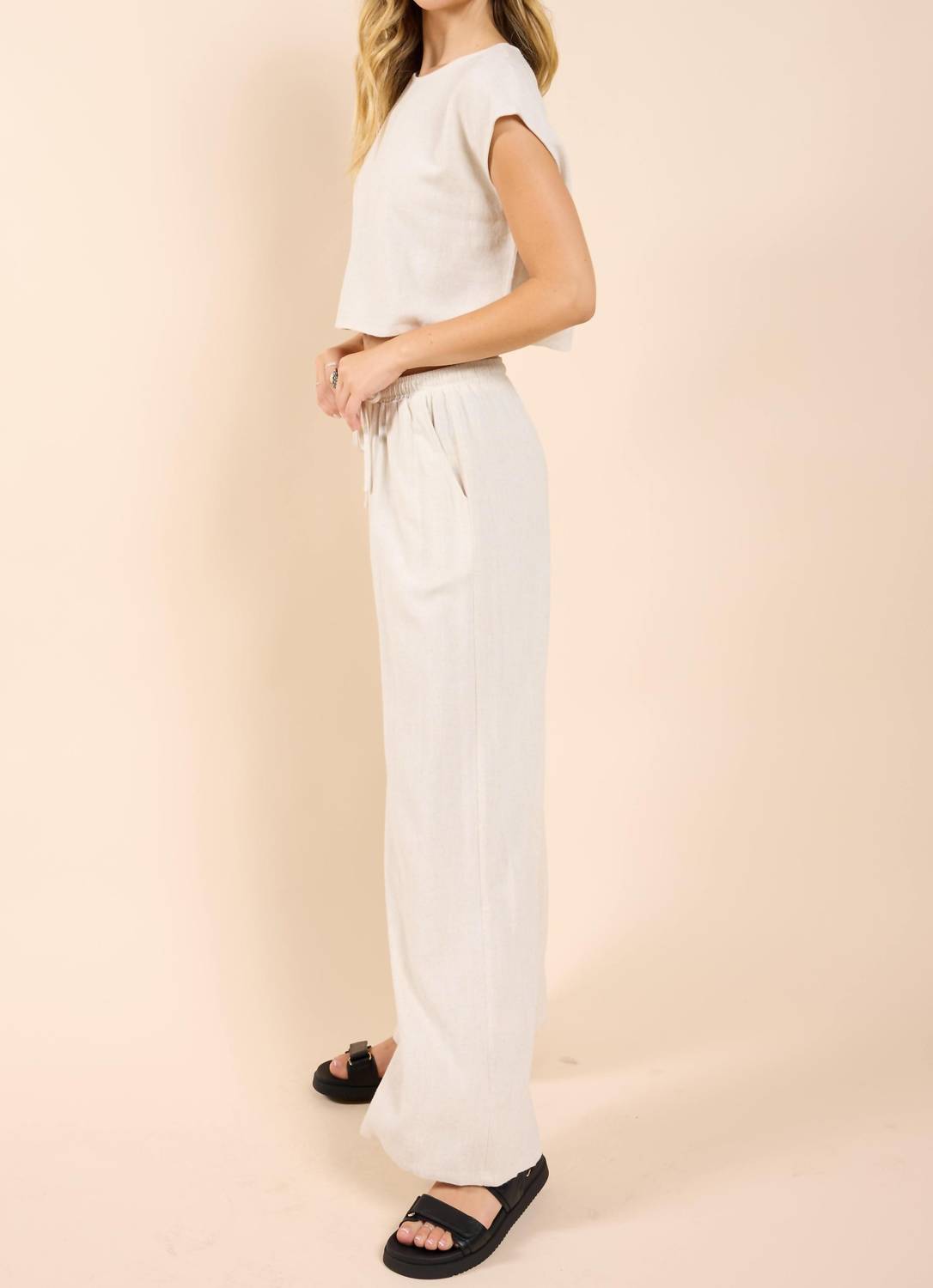 Sadie & Sage - Sugarloaf Sleeveless Linen Top