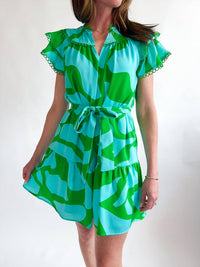 Joy Joy - Arial Loop Trim Dress