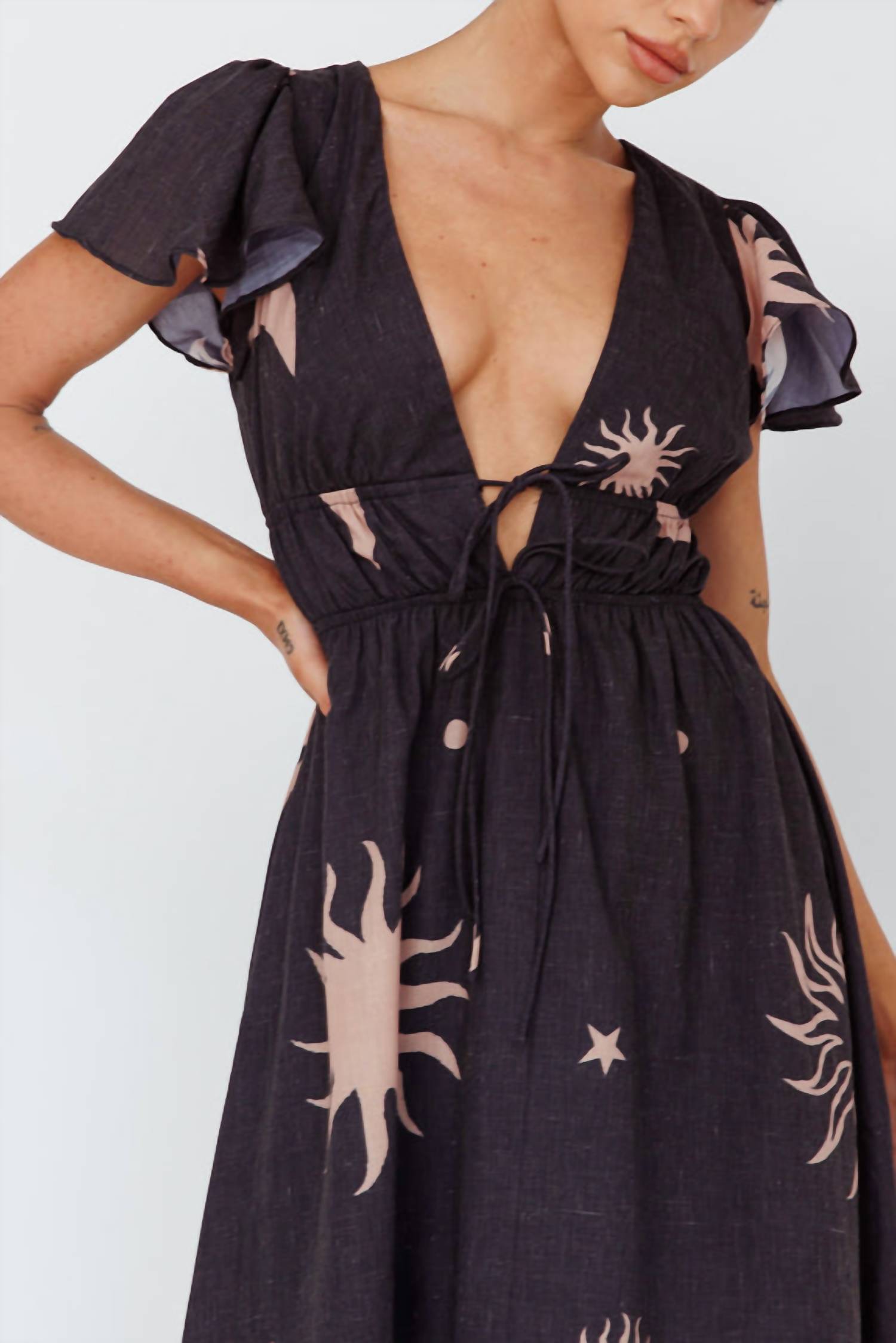 One & Only - SOLSTICE PRINT MAXI DRESS