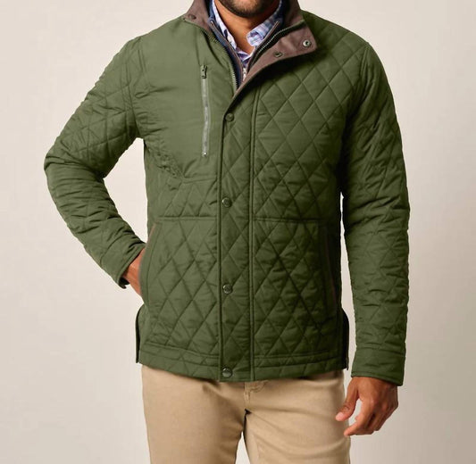 Johnnie-O - Juno Quilted Snap Jacket
