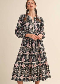 &Merci - Printed Midi Dress