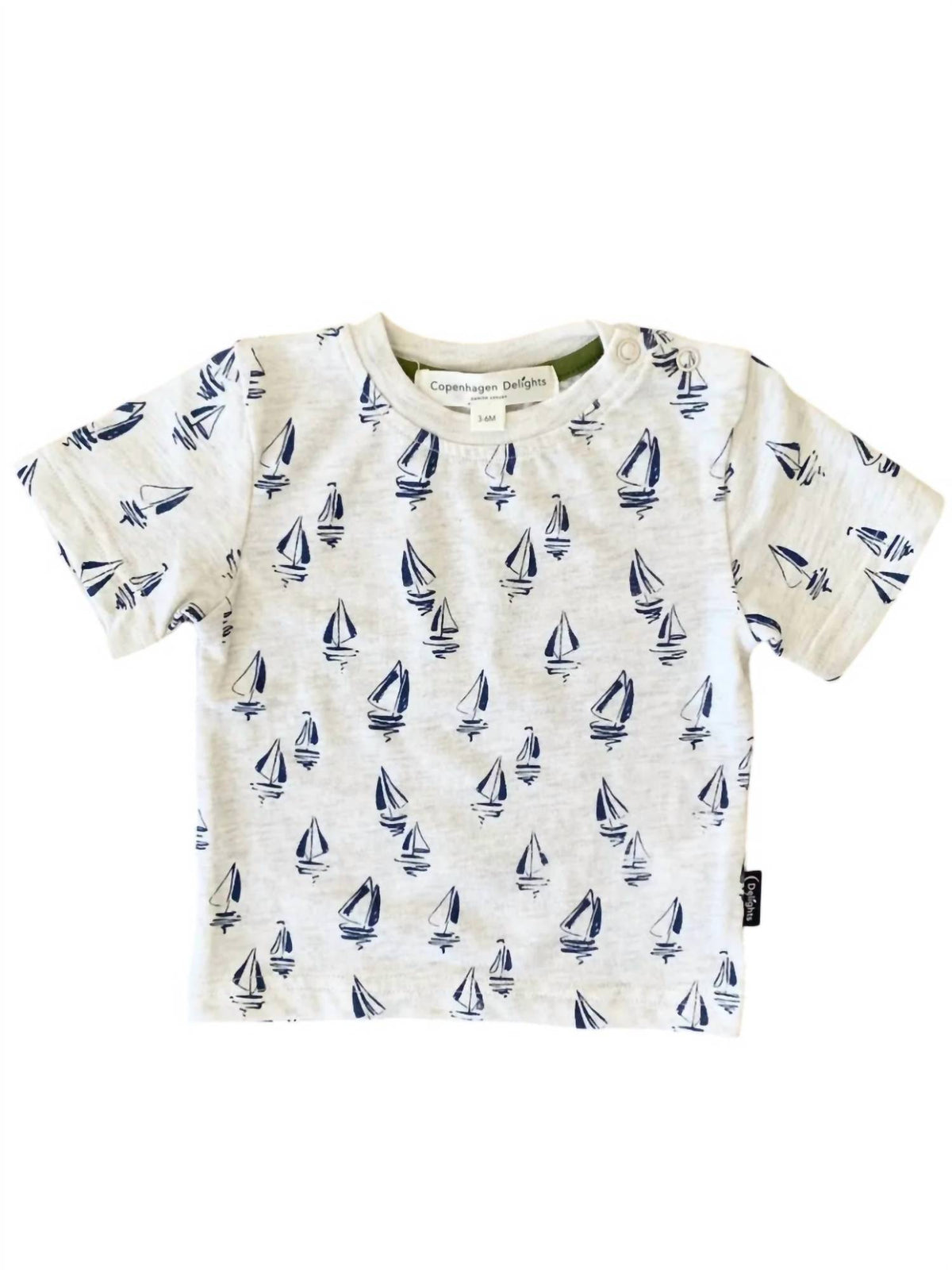 Copenhagen Delights - Kids' Sailboat Printed Tee