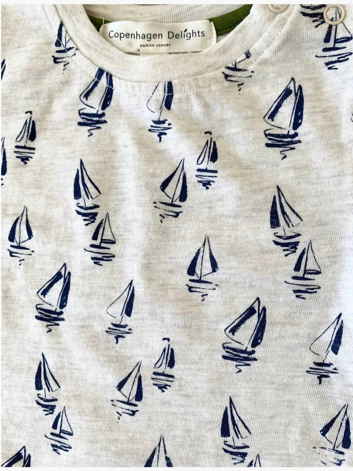 Copenhagen Delights - Kids' Sailboat Printed Tee